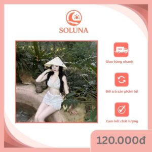 Set Ren Bikini Hoa Nổi