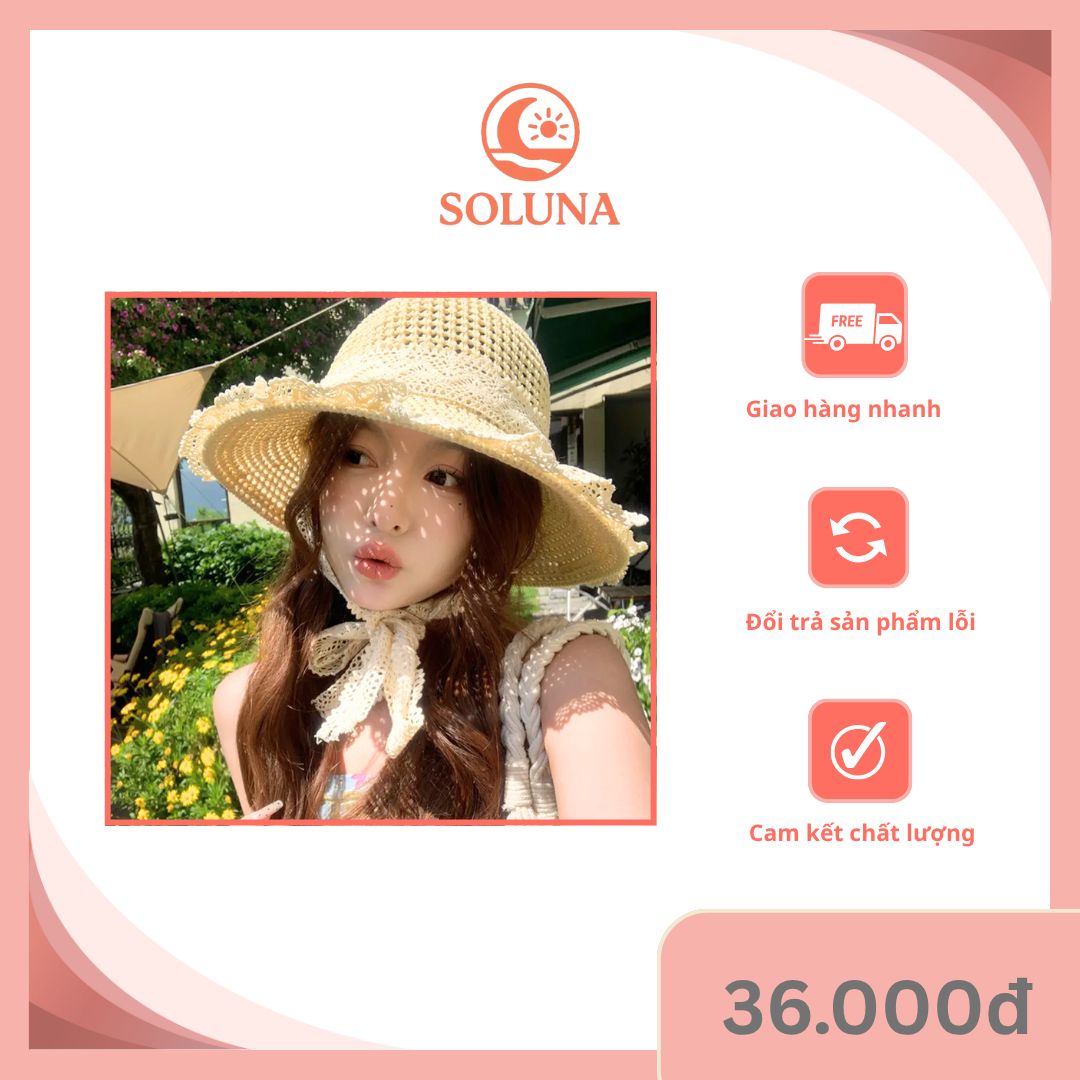 517429327_122125701722884421_4891230621244876894_n Mũ cói du lịch rộng vành phối ren