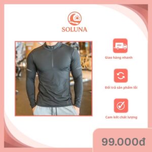 ÁO THỂ THAO NAM DÀI TAY SOLUNA
